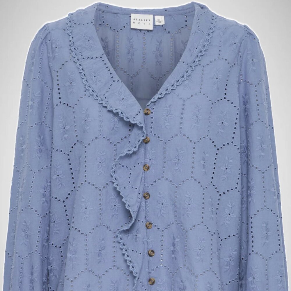 ATELIER REVE SARAH SHIRT STONEWASH 34